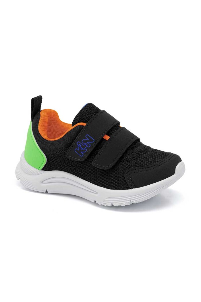 CALZADO DEPORTIVO KLIN NEW SPORT MINI 2 VELCROS Negro