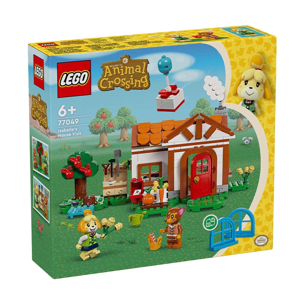 LEGO - PLASTICO ANIMAL CROSSING VISITA DE CANELA 