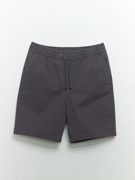 Bermuda cintura elastizada Gris Oscuro