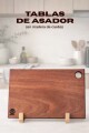 Tabla de asador en madera de caoba Tabla de asador en madera de caoba