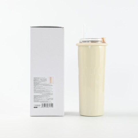VASO TÉRMICO PARA CAFÉ SERIE MACARON (500 ML/BEIGE) VASO TÉRMICO PARA CAFÉ SERIE MACARON (500 ML/BEIGE)