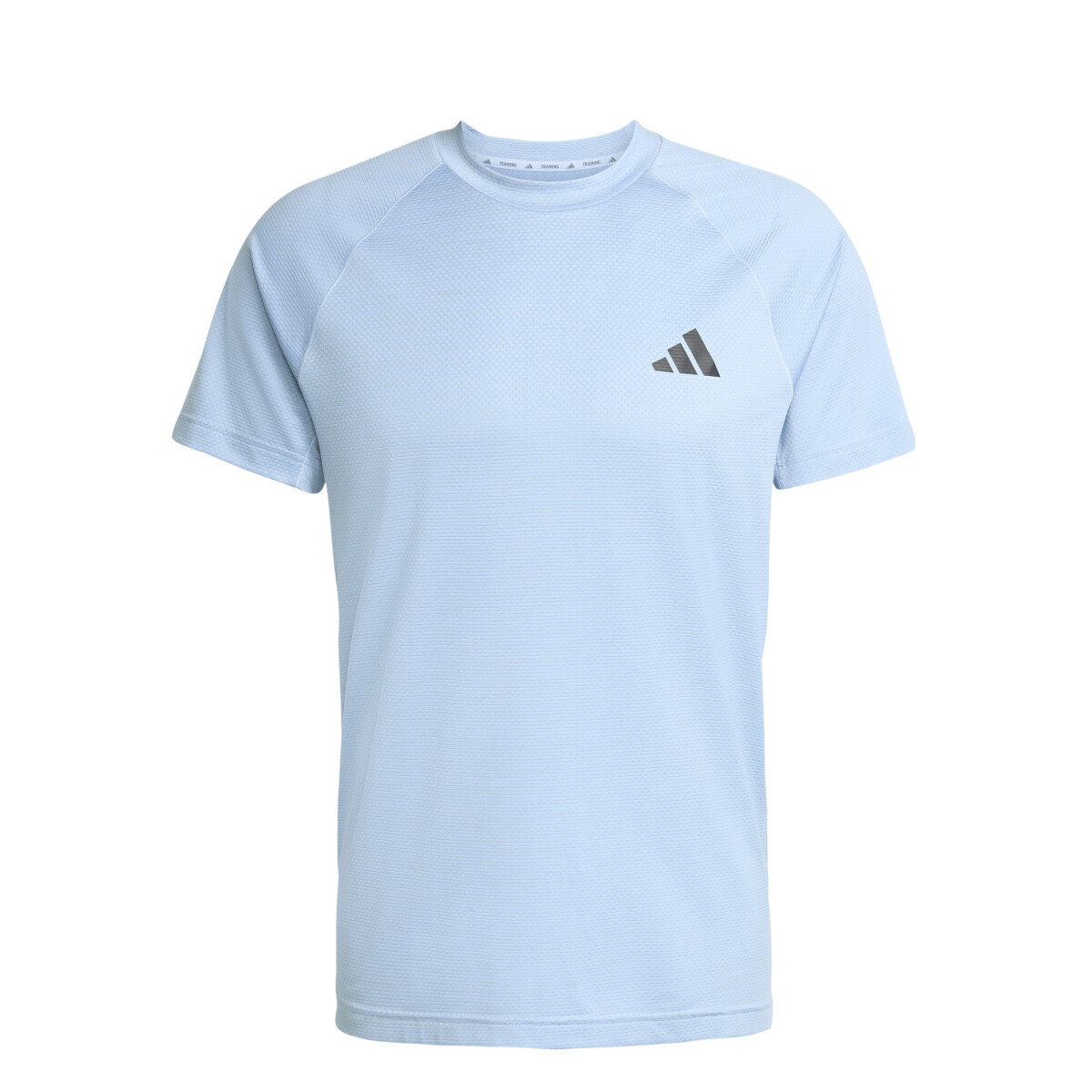 Remeras Adidas Gym+ Masculino - Celeste 