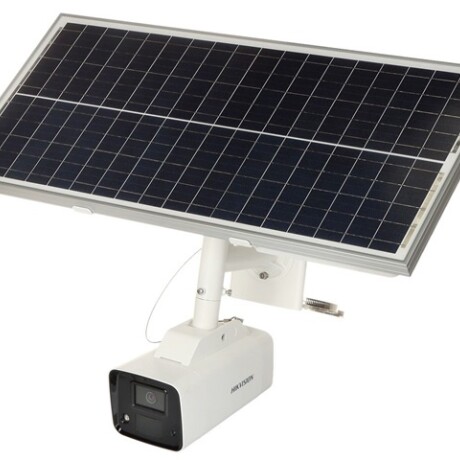 Hikvision 4MP ColorVu Solar-powered Security Camera - 2 Way Audio - Outdoor - H.265+ - fixed focal 4mm - 2560 × 1440 - DWDR - Hikvision 4MP ColorVu Solar-powered Security Camera - 2 Way Audio - Outdoor - H.265+ - fixed focal 4mm - 2560 × 1440 - DWDR -