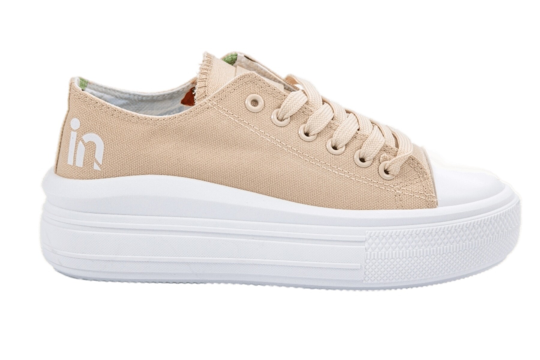Championes Plataforma Inside Yesi - BEIGE 