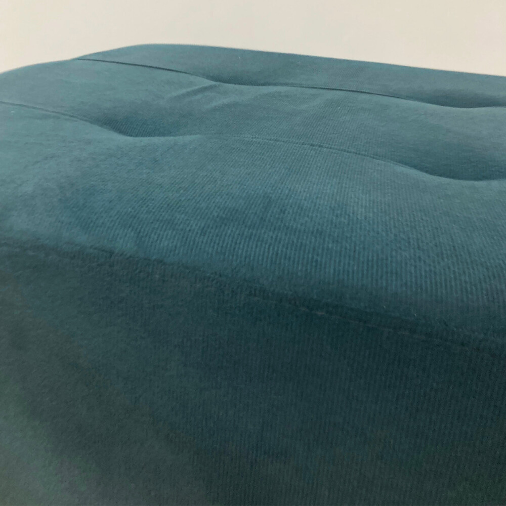 Set de 2 sillones Incluye 1 Apoyapiés Promo Azul petróleo