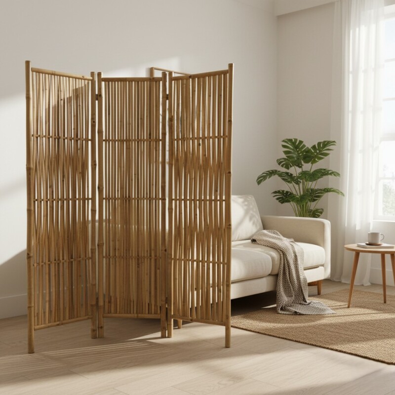 BIOMBO BAMBU 135X3.6X170CM Unica