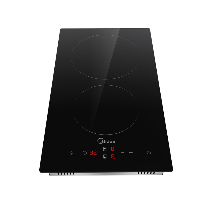 Anafe vitrocerámico 2 hornallas Midea MC-HD301 Anafe vitrocerámico 2 hornallas Midea MC-HD301