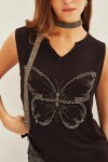 Musculosa Fly Glow Negro
