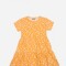 Vestido midi estampado AMARILLO