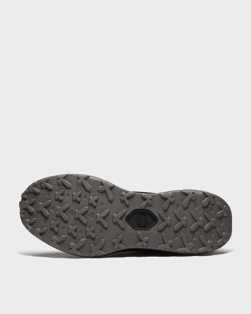 Low Lace Up Sneaker Black Mesh