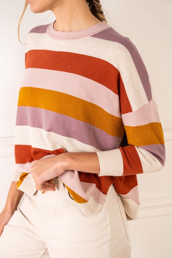 Sweater Rayado Multi