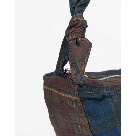 Cartera Saca Escocesa Estampado Escoces