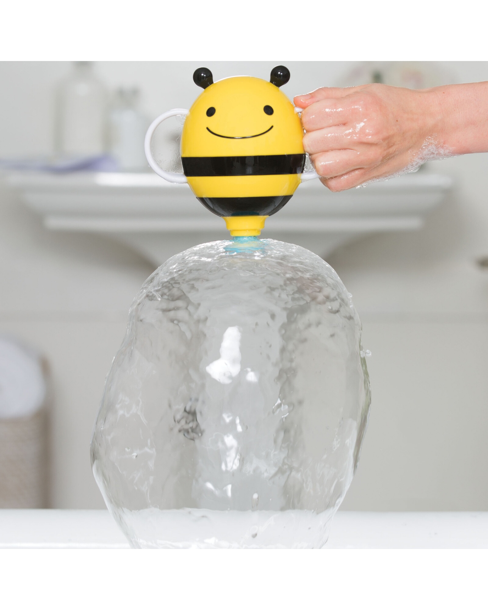 Juego de baño abeja, efecto cascada Juego de baño abeja, efecto cascada