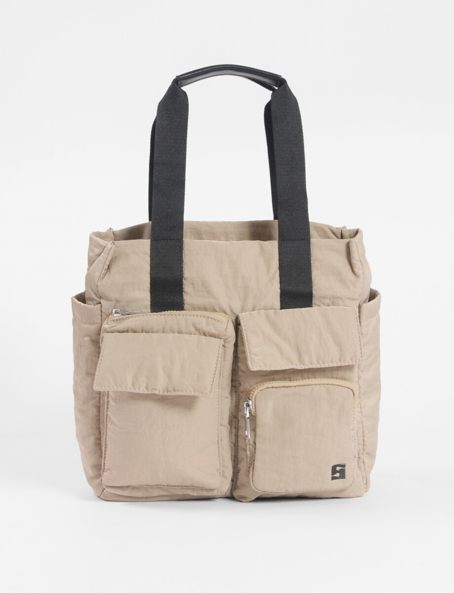 Shopper bolsillos - topo 
