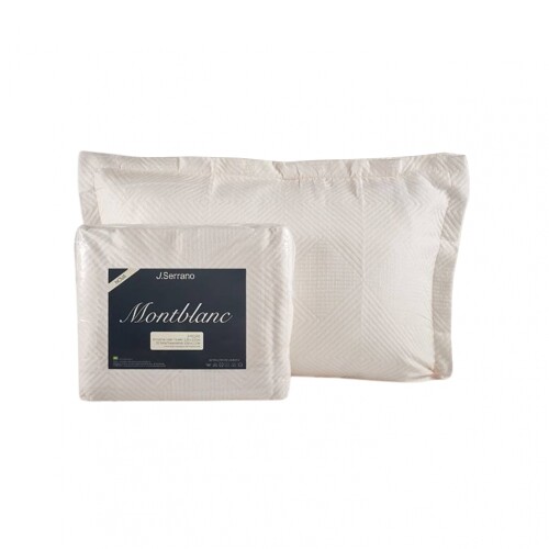 Colcha 1 Plaza - Montblanc 1,80x2,30 m Blanco Natural