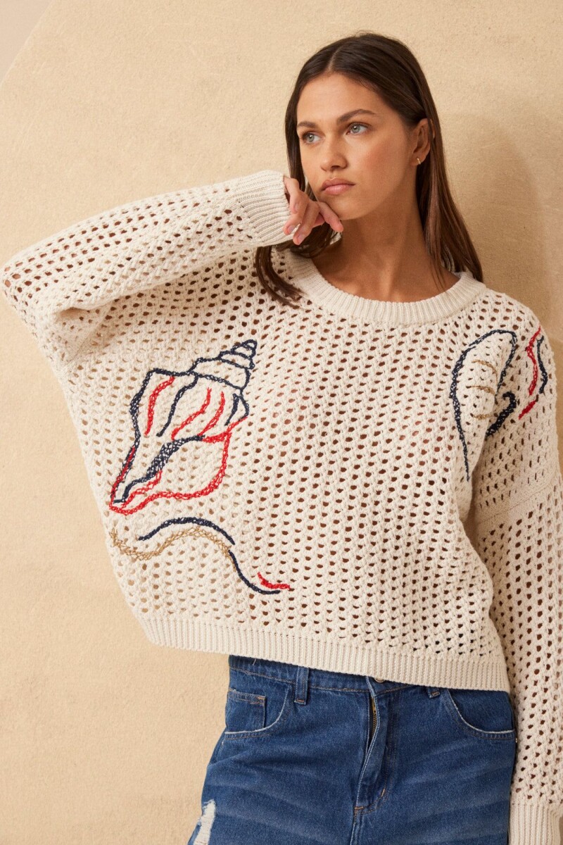 SWEATER ISLE - CRUDO 