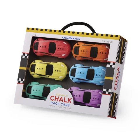 Set de Tiza de Piso para Jugar con Forma Crocodile Creek AUTO