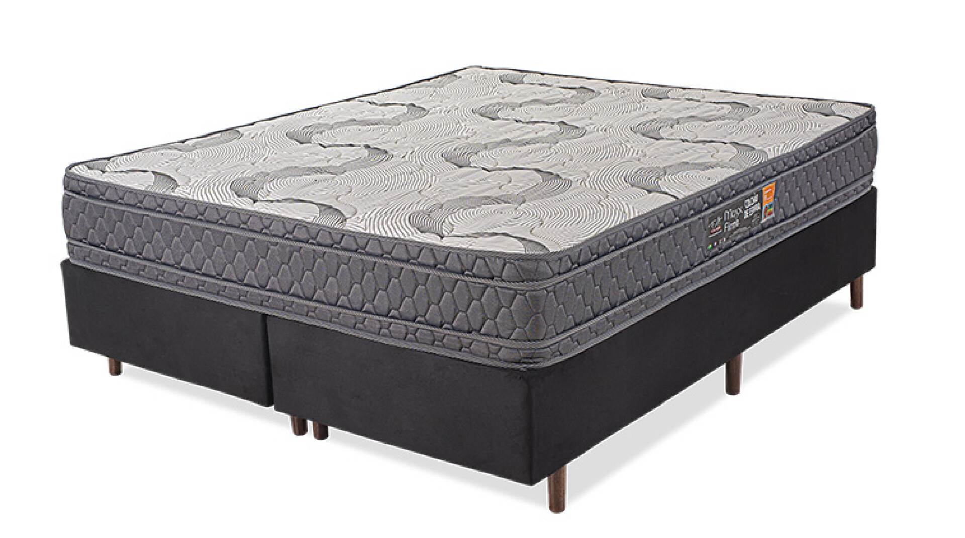 Conjunto Colchón + Sommier Max Firme 138 x 188 x 22 