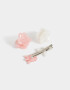 Sets Pelo Infantiles Con flores Set De Broches Infantiles Flores - Rosa Claro