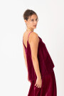 TOP BRETEL FINO EN VELVET Rosa