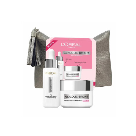 Pack Glycolic Bright L´oréal Paris ideal para mamá Sérum + Crema de Día