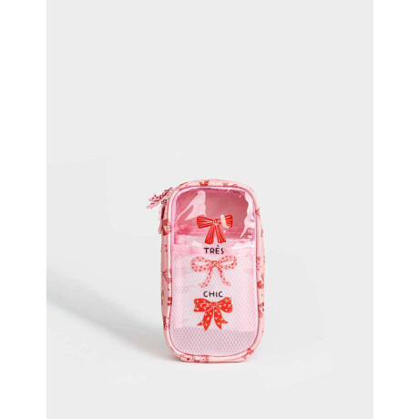 Cartuchera De Pvc Estampada Combinacion Multicolor