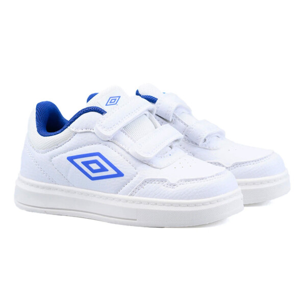 Championes Umbro Steve II de Niños - 20206111 Blanco-azul Francia