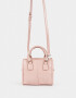 City Cartera City Cuerina - Rosa Viejo