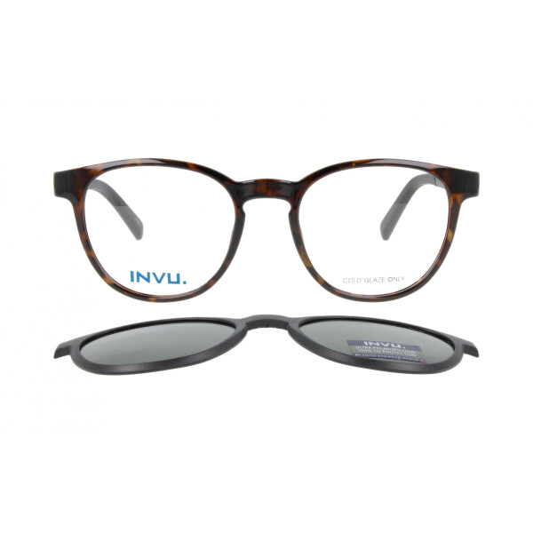 INVU Clip-On 42613B col Brown demi polarizado Invu Clip-on 42613b Col Brown Demi Polarizado