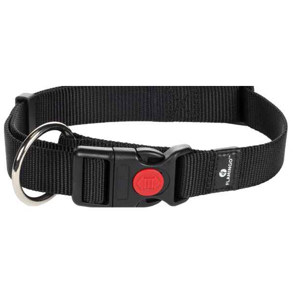 COLLAR FLAMINGO ZIGGI NEGRO L 45-65CM COLLAR FLAMINGO ZIGGI NEGRO L 45-65CM