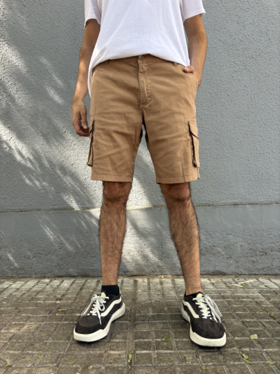 Bermuda Cargo - Beige Oscuro 