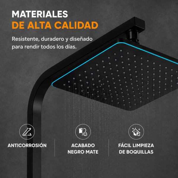 Duchero Barral Exterior Monocomando Baño Display Temperatura Duchero Barral Exterior Monocomando Baño Display Temperatura