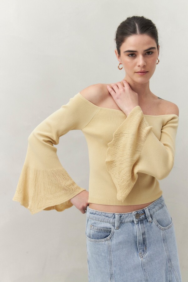 TOP TOMAS AMARILLO PASTEL