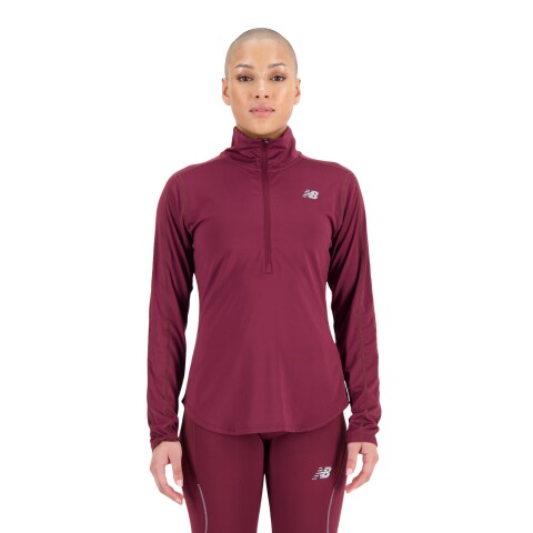 Campera New Balance de Dama - WT23227NBY RED