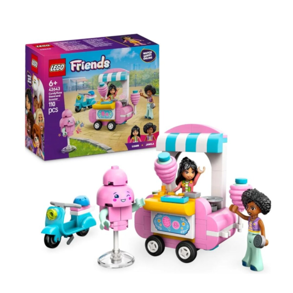 LEGO FRIENDS PUESTO DE ALGODON DE AZUCAR S/C