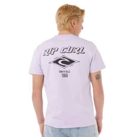 Remera Rip Curl Fade Out Icon Violeta