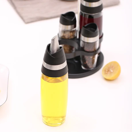 Aceitero/Vinagrero Automático C/Especieros Aminno Aceitero/Vinagrero Automático C/Especieros Aminno