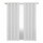 Set x2 Cortina Blackout 140x230 Cm Living Dormitorio Gris Lino Claro