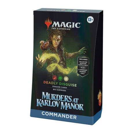 Murders at Karlov Manor: Deadly Disguise - Commander Deck [Inglés] Murders at Karlov Manor: Deadly Disguise - Commander Deck [Inglés]