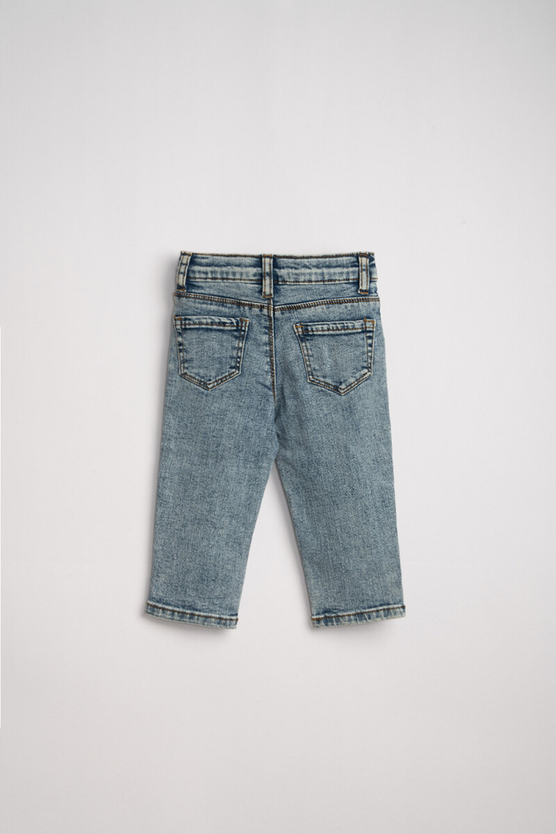 Pantalón jean skinny Azul