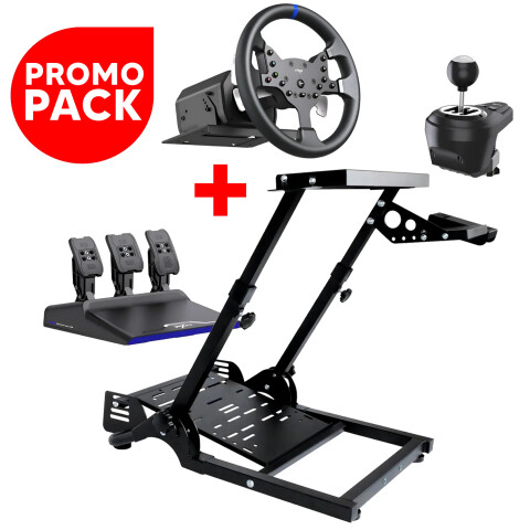 Volante Pxn V99 + Soporte Simulador Pxn A10 VOLANTE PXN V99 + SOPORTE PXN A10 SIMUL