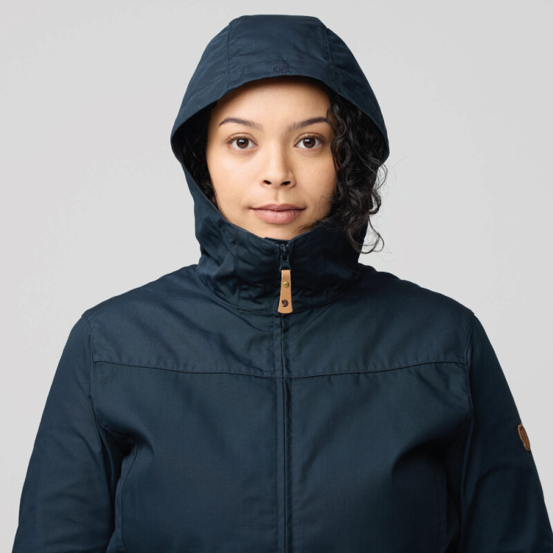 Casaca Fjallraven Stina Mujer Black