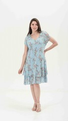 VESTIDO CAROLINE CELESTE