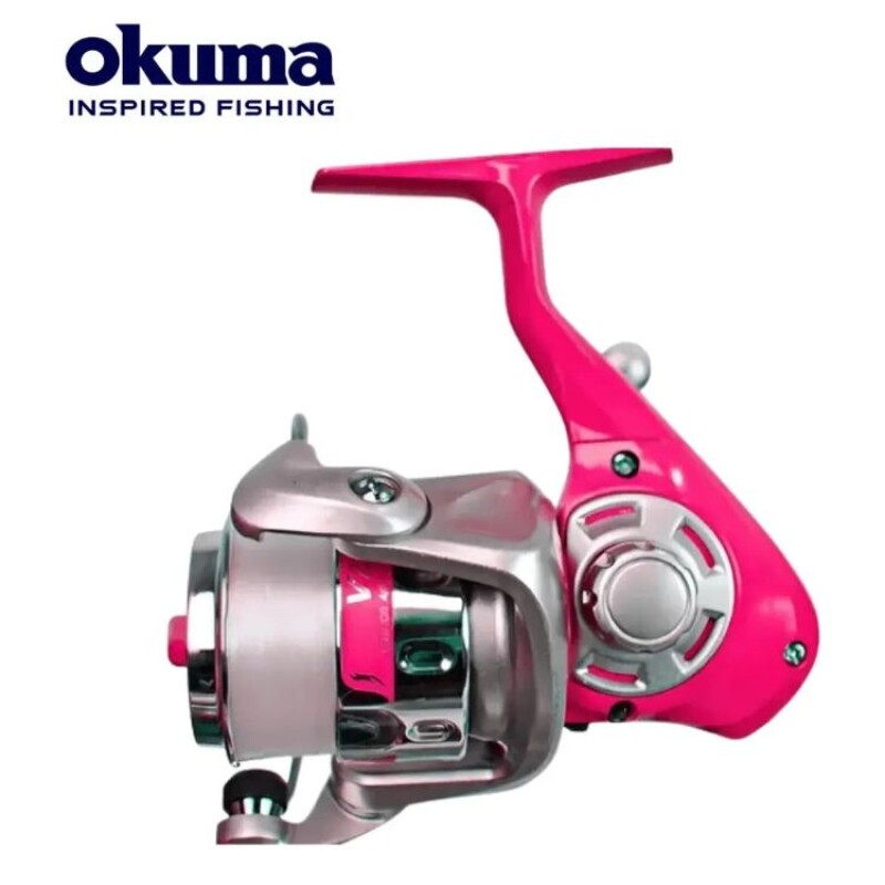 Combo Okuma Vibe Caña 2,10 Mts Fucsia