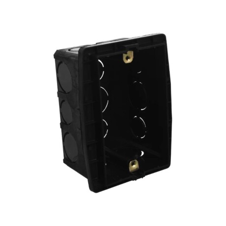 CAJA HONDA 3 MODULOS Caja Honda 3 Módulos con Grampa Metálica Negro