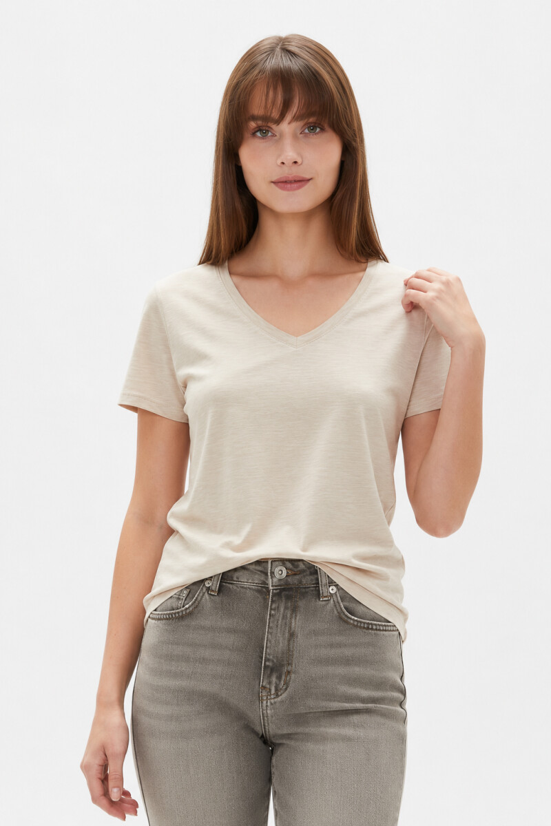 Remera Blumi - Cemento 