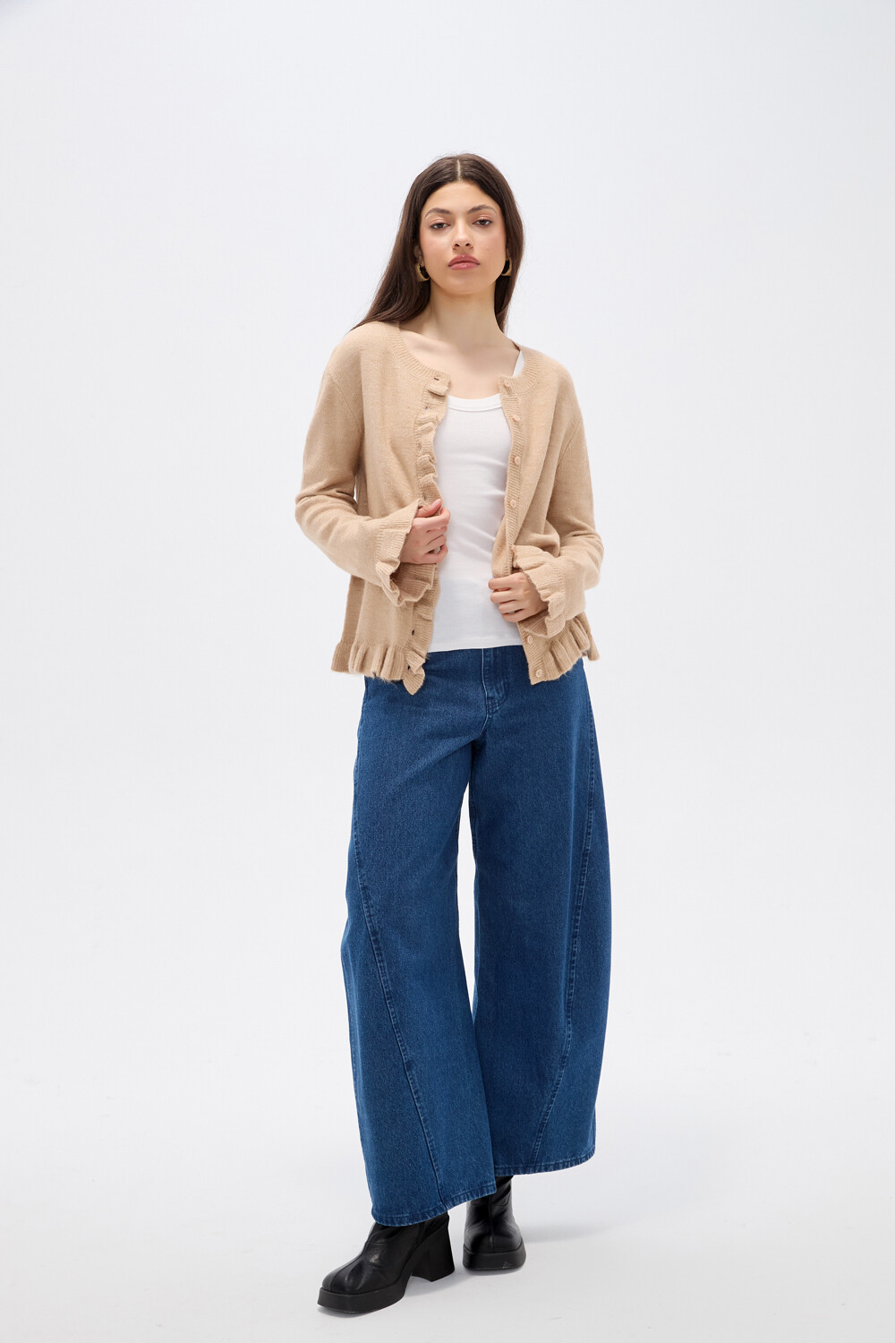 Saco Potok Beige Melange