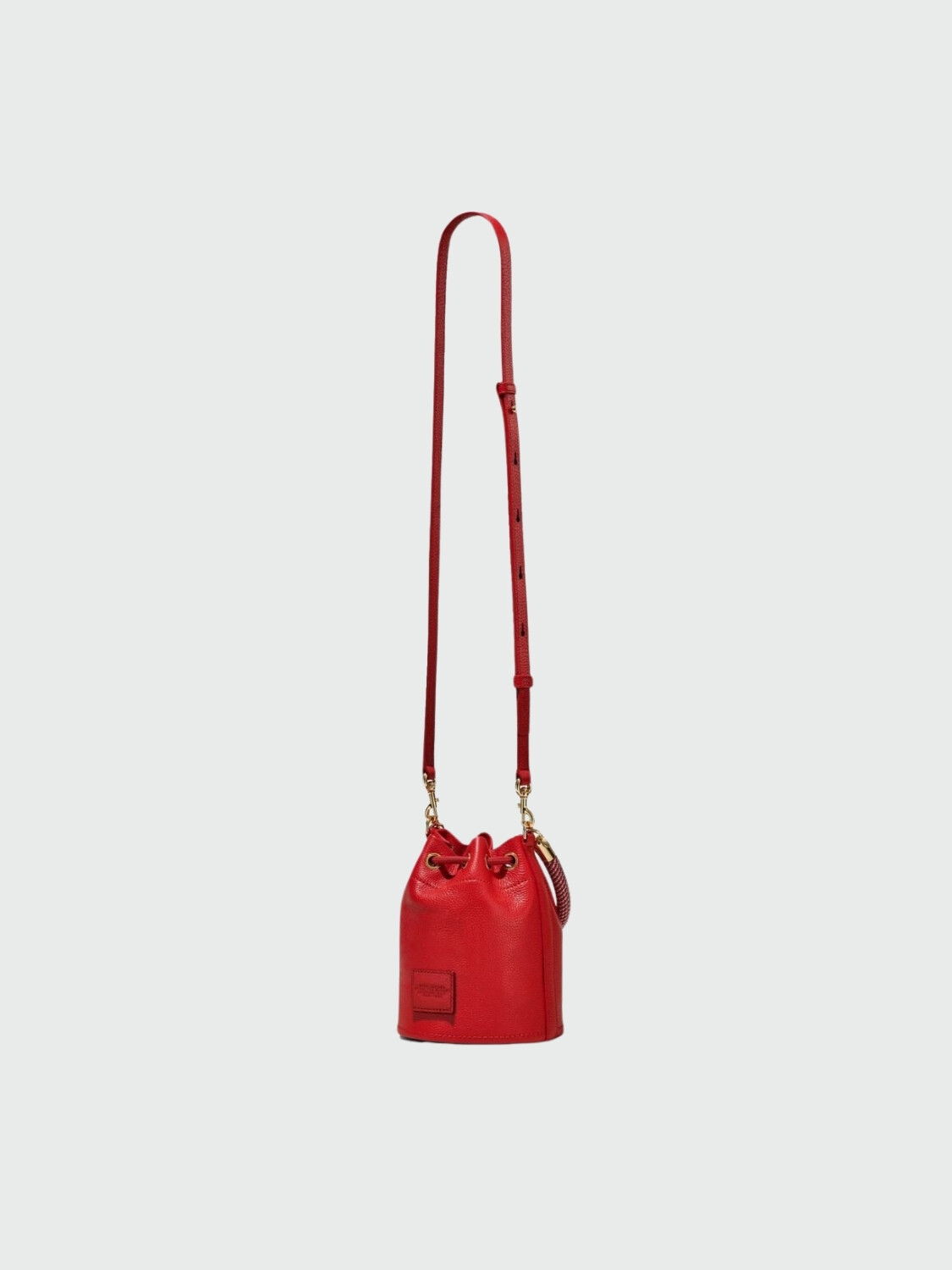 Marc Jacobs - Bolso bombonera de cuero, The Mini Bucket Rojo