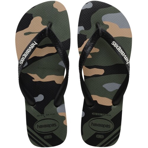 Ojotas Havaianas Top Camu Verde