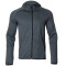 Campera de Hombre Topper FZ POLY FLEECE MEN Negro Melange